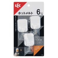 レック ホットメルトツールフックワイド 6kg H-662 1パック(3個)
