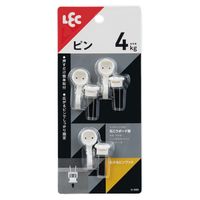レック 広がるピンフック しっかり固定 4kg H-686 1パック(3個)