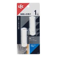 レック 粘着カーテンふさ掛け ホワイト 1kg H-139 1セット(10個:2個入×5)