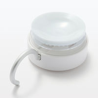 無印良品 アルミ強力吸盤フック 2個入 約幅6.5×奥行4×高さ10.5cm 良品計画