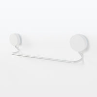 無印良品 アルミ強力吸盤タオルハンガー 約幅41.5×奥行6×高さ10.5cm 1セット（5個） 良品計画