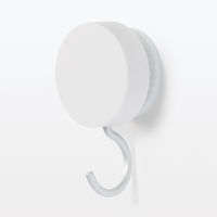 無印良品 アルミ強力吸盤フック 2個入 約幅6.5×奥行4×高さ10.5cm 1セット（24個：2個入×12） 良品計画