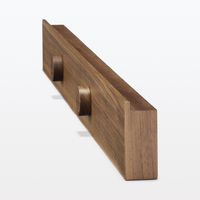 無印良品 壁に付けられる家具長押マグネット付き ウォールナット材突板 88cm 1セット（4個） 良品計画