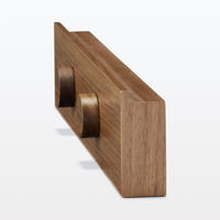 無印良品 壁に付けられる家具長押マグネット付き ウォールナット材突板 44cm 1セット（4個） 良品計画