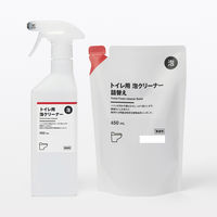 無印良品 トイレ用 泡クリーナー 詰替え 450mL 1セット（8個） 良品計画