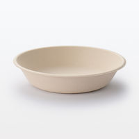 無印良品 バガスと竹パルプ ボウル 10枚入り 1セット（1袋（10枚入）×10） 良品計画
