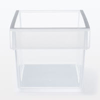 無印良品 冷蔵庫内 整理トレー 中 約9×30×高さ7cm 1セット（10個） 良品計画