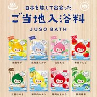 入浴剤 旅するJUSOちゃん バスパウダー 重曹＆エプソムソルト 静岡 緑茶の香り 分包 30g 1セット（3包）GR