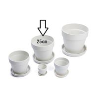 杉田エース XALAXALA フレックスポット 25cm ダークグレー CWZ954412 1セット(3個)（直送品）