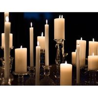 杉田エース lucidピラーキャンドル ナチュラル 10cm LC10005 CXQ694420 1枚（直送品）