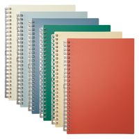 リヒトラブ Mutual オープンリングノート A5 アイボリー N2673-16 1セット(5冊)（直送品）