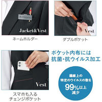 ベスト 11号 紺系 GVEL-2258-K6 1着 サーヴォ（直送品）