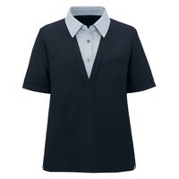 ポロシャツ L 紺 GCSL-2304-K3 1着 サーヴォ（直送品）