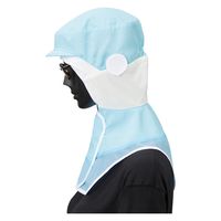 ロングフード L アイスブルー SZ510-B 1着 サーヴォ（直送品）