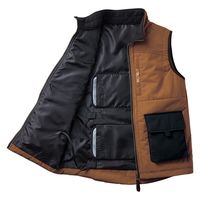 サンエス 雷神ウォームベスト 20キャメル M BO32170 1着（直送品）