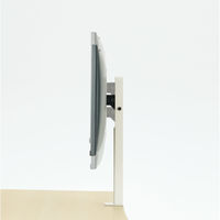 オカムラ プレート付モニタースタンド ホワイト 8TFUMB ZJ14 1台（直送品）