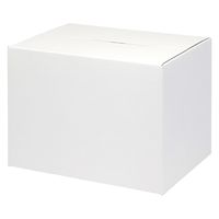 シモジマ 段ボール A4用ー230 スリム 白無地 002123302 1セット(20枚入×1箱)