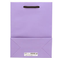 ＨＥＩＫＯ 手提げ紙袋　ブライトバッグ Ｔー３ パステルパープル（マットタイプ） 006143147 1セット(10枚入×5袋 合計50枚)（直送品）