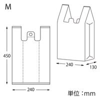 ＨＥＩＫＯ レジ袋　ハンドハイパー Ｍ アニマルズ　ＯＲ 006902252 1セット(100枚入×10袋 合計1000枚)（直送品）