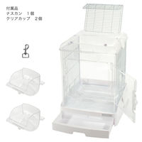 三晃商会 イージーホーム クリアーモモンガ 40WH ホワイト 293940 1個（直送品）