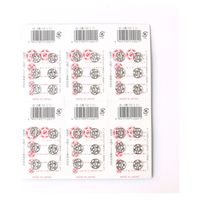 石崎プレス工業 (株) 石崎プレス 500番 スナップ 2番 12mm 白(シルバー) 6組×6シート F500-2W（直送品）