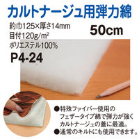 日本紐釦貿易 カルトナージュ用弾力のあるキルト綿 125cmx50cm 手芸用品 P4-24 1セット(3袋)