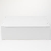 無印良品 ポリプロピレン 小物収納ケース ワイド 中 ホワイトグレー 約幅37×奥行26×高さ12cm 良品計画