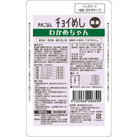 チョイめし 犬用 パウチ わかめちゃん 80g 10袋 わんわん