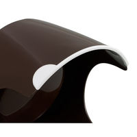 小型犬専用フードボール（すべり止め付） ブラウン 3個 伊勢藤