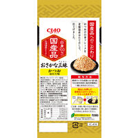 いなば CIAO チャオ おさかな三昧 かつお ほたて味 国産（60g×3袋）6袋 キャットフード パウチ