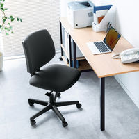 サンワサプライ 高耐荷重オフィスチェア ブラック SNC-T163BK 1脚（直送品）