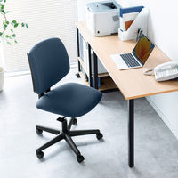 サンワサプライ 高耐荷重オフィスチェア ブルー SNC-T163BL 1脚（直送品）