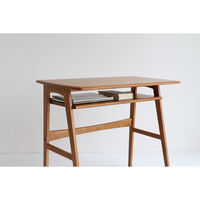 ICHIBA ウッドデスク オーディー 幅900×奥行450×高さ720ｍｍ ブラウン T-3681BR 1台（直送品）