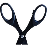 エコー金属 ステンレス事務用はさみ(シリコンコーティング加工) 1136-258 1セット(1個×10)