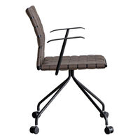 【軒先渡し】関家具 クラッシュプロジェクト yuu ハーパーデスクチェア グレージュ 372297 1脚（直送品）