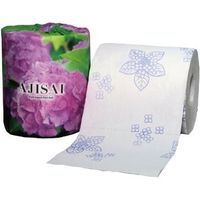 林製紙 (2814)あじさい 個包装トイレットペーパー 111873 1個