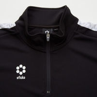sfida（スフィーダ） サッカー ウインドウェア BP ウォームアップハーフジップトップ L ブラック SA21813 1枚（直送品）