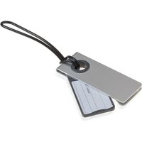 荷物タグ NEO LUGGAGE TAG ゴム紐付き アルミニウム製 LL114A7 ALUMINUM 1個 Lexon