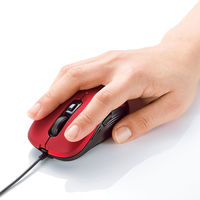 サンワサプライ 有線ブルーLEDマウス MA-BL114R 1個