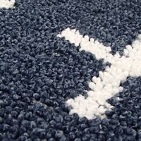 オカトー ナチュラル キッチンマット 45×120 ネイビー セット:3個入 セット:3個入（直送品）