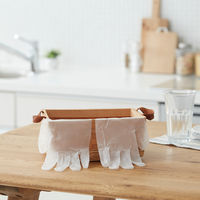 【使いきり手袋】 宇都宮製作 クイン バイオマス手袋 粉なし M PVC0456PFTBM 1箱（40枚入）