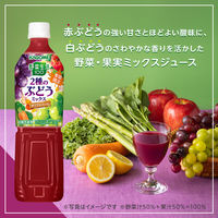 カゴメ 野菜生活100 2種のぶどうミックス 720ml 1セット（30本）