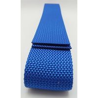 三友産業 ロープシリーズPP平ベルト 青 3m×38mm HR-1951 1セット(4本)（直送品）