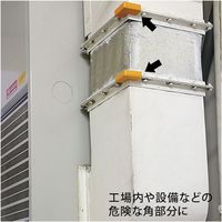 カーボーイ 安心クッションはさみこみ型コーナー用 ブラウン 18mmX50mmX30mmX9mmX25mm AC-156 1セット(14個)（直送品）