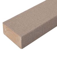 2×4材専用ドレスアップシート パネシート2×4 ブラウンファブリック 4枚入 PSS-006 1セット(8枚:4枚×2セット)（直送品）