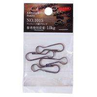 ニッサチェイン アンティークスナップ 28×6mm アンティーク銅ブロンズ 4個入 No1015 1セット(64個:4個×16パック)（直送品）