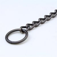 ニッサチェイン アンティークチェインプラスリング 600mmX17mm アンティーク真鍮ブロンズ No1104 1セット(6個)（直送品）