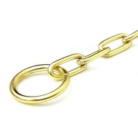 ニッサチェイン アンティークチェインプラスリング 600mmX17mm アンティークゴールド No1113 1セット(4個)（直送品）