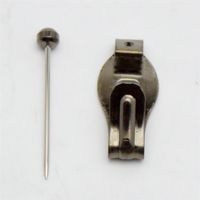 山口安製作所 額用金具 真鍮エックスフック ブロンズ 31mm×13mm 2個入 Y-7001-3 1セット(20個:2個×10セット)（直送品）