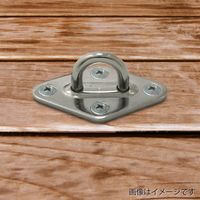 アイアイ 菱形プレート ステンレス 15ー131 5MM 1セット(6個)（直送品）